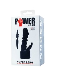 BAILE POWER HEAD CABEZAL INTERCAMBIABLE PARA ESTIMULACION INTERNA Y CLITORIS