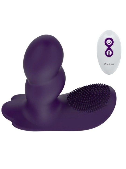 NALONE LOLI MASAJEADOR CONTROL REMOTO MORADO