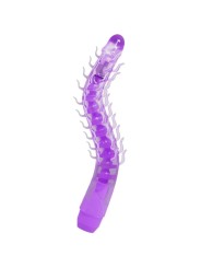BAILE FLEXI VIBE SENSUAL SPINE BENDABLE VIBRATING DILDO LILA 235 CM