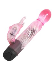 BAILE GIVE YOU A KIND OF LOVER VIBRADOR CON RABBIT ROSA 10 MODOS