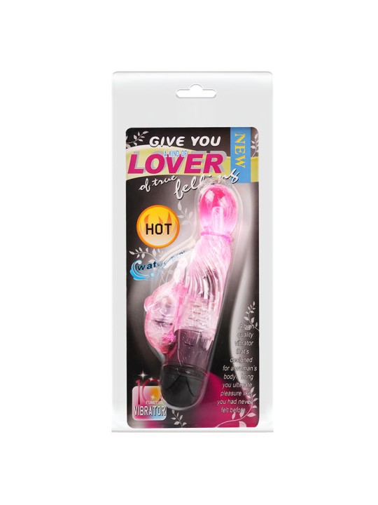 BAILE GIVE YOU A KIND OF LOVER VIBRADOR CON RABBIT ROSA 10 MODOS
