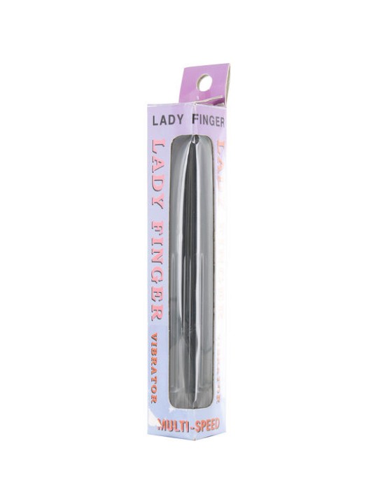SEVEN CREATIONS LADYFINGER MINIVIBRATOR NEGRO