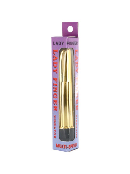 SEVEN CREATIONS LADYFINGER MINIVIBRATOR GOLD