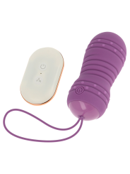 OHMAMA HUEVO CONTROL REMOTO 7 MODOS ROTACION LILA