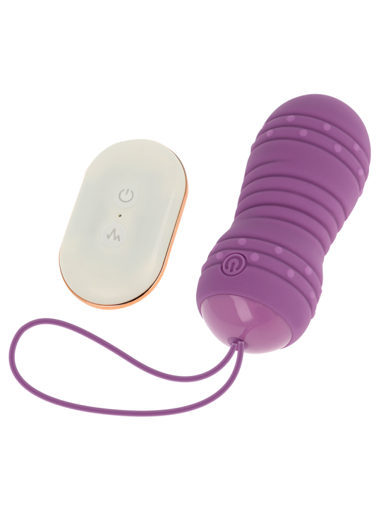OHMAMA HUEVO CONTROL REMOTO 7 MODOS ROTACION LILA