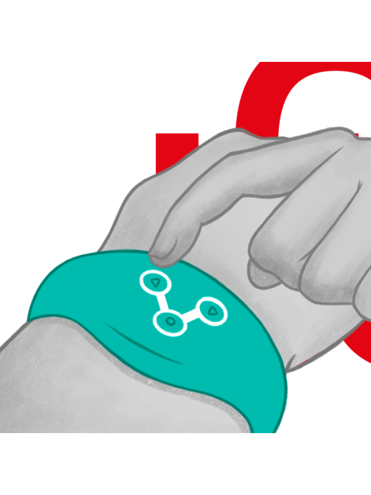 WATCHME RELOJ CONTROL REMOTO WIRELESS TECHNOLOGY AGUAMARINA