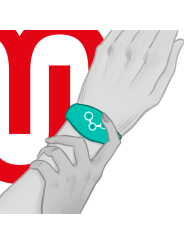 WATCHME RELOJ CONTROL REMOTO WIRELESS TECHNOLOGY AGUAMARINA