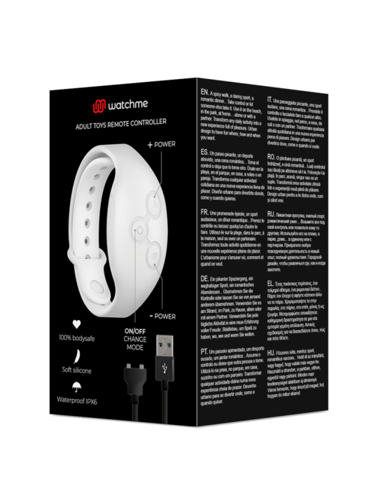 WATCHME RELOJ CONTROL REMOTO WIRELESS TECHNOLOGY AZABACHE Y COBRE