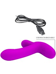 PRETTY LOVE GERI MASAJEADOR CLITORIS CONTROL REMOTO ROSA