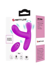 PRETTY LOVE GERI MASAJEADOR CLITORIS CONTROL REMOTO ROSA