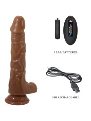 BAILE BODACH VIBRADOR REALISTA CON VENTOSA CONTROL REMOTO