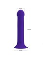 PRETTY LOVE MURRAY YOUTH DILDO VIBRADOR RECARGABLE VIOLETA