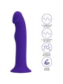 PRETTY LOVE MURRAY YOUTH DILDO VIBRADOR RECARGABLE VIOLETA