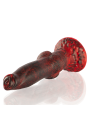 EPIC PROMETHEUS DILDO TITAN EN LLAMAS RECARGABLE CONTROL REMOTO