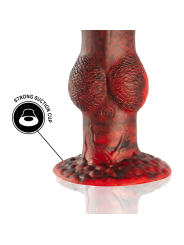 EPIC PROMETHEUS DILDO TITAN EN LLAMAS RECARGABLE CONTROL REMOTO