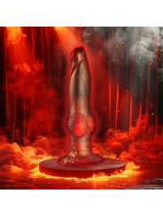 EPIC PROMETHEUS DILDO TITAN EN LLAMAS RECARGABLE CONTROL REMOTO