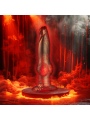 EPIC PROMETHEUS DILDO TITAN EN LLAMAS RECARGABLE CONTROL REMOTO