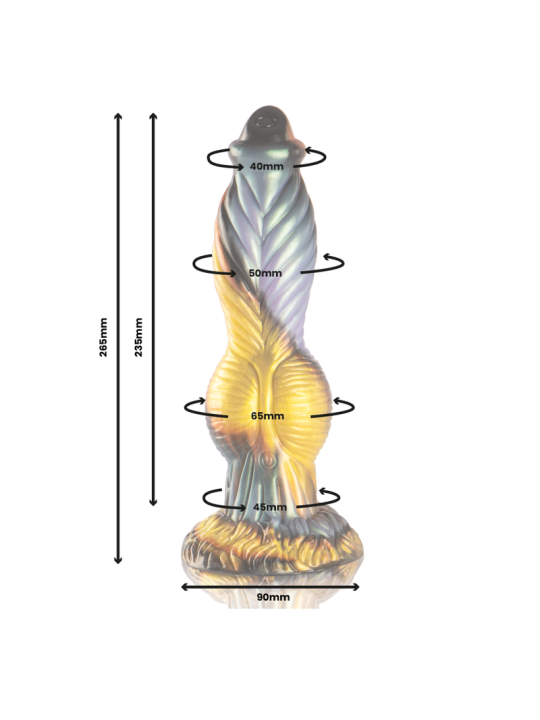 EPIC PHOENIX DILDO EL RESURGIR DEL PLACER RECARGABLE CONTROL REMOTO
