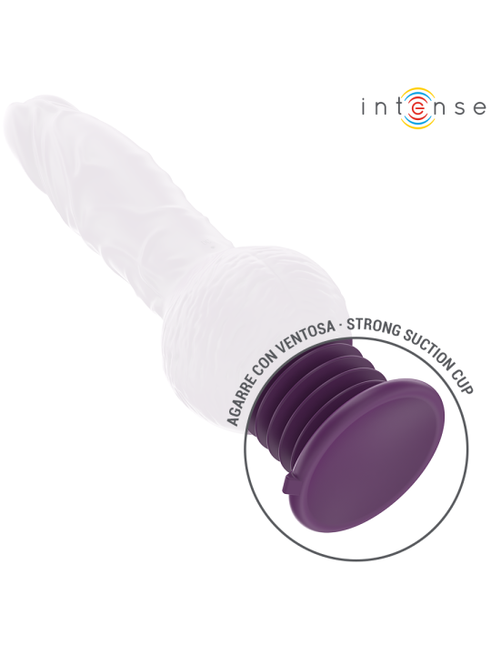 INTENSE TATUM VIBRADOR MULTIFUNCION CON VIBRACION UP AND DOWN 24 CM MORADO