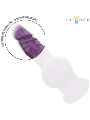INTENSE TATUM VIBRADOR MULTIFUNCION CON VIBRACION UP AND DOWN 24 CM MORADO