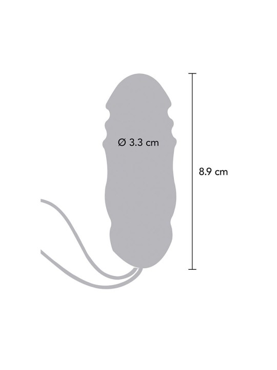 TOYJOY HAPPINESS SUNN SIDE UP AND DOWN VIBRADOR CONTROL REMOTO FUCSIA