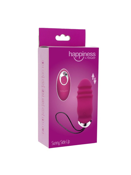 TOYJOY HAPPINESS SUNN SIDE UP AND DOWN VIBRADOR CONTROL REMOTO FUCSIA
