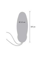 TOYJOY HAPPINESS IM SO EGGCITED VIBRADOR CON CONTROL REMOTO AZUL