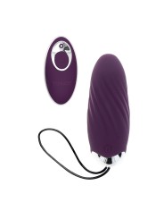 TOYJOY HAPPINESS KNOCK KNOCK EGGSTAVAGANT VIBRADOR CON CONTROL REMOTO MORADO