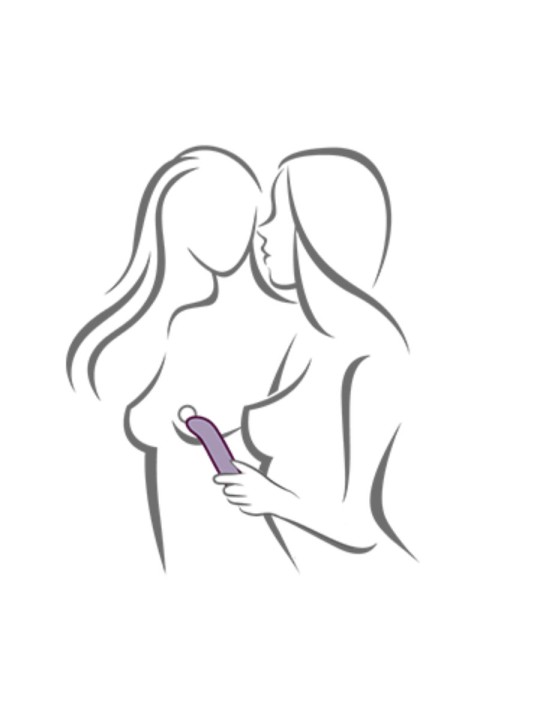 ROCKS OFF CHAIAMO G VIBRADOR G SPOT MORADO