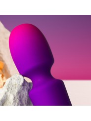 ROCKS OFF GLO GIRL VIBRADOR WAND MINI MORADO