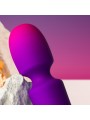 ROCKS OFF GLO GIRL VIBRADOR WAND MINI MORADO