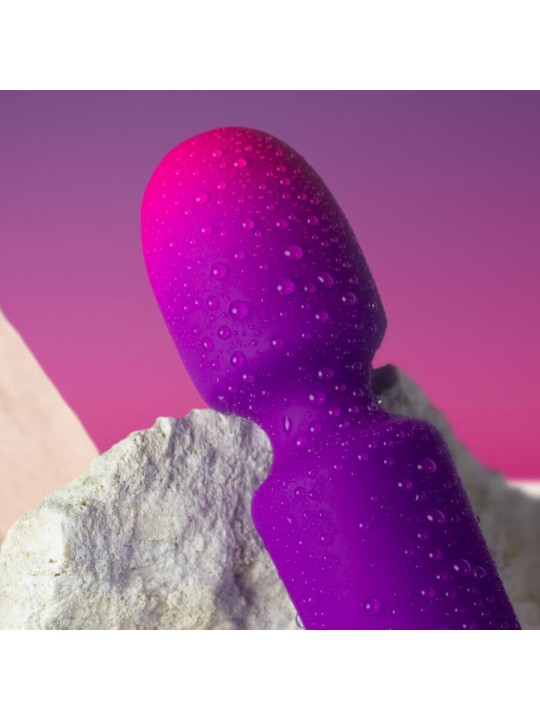 ROCKS OFF GLO GIRL VIBRADOR WAND MINI MORADO
