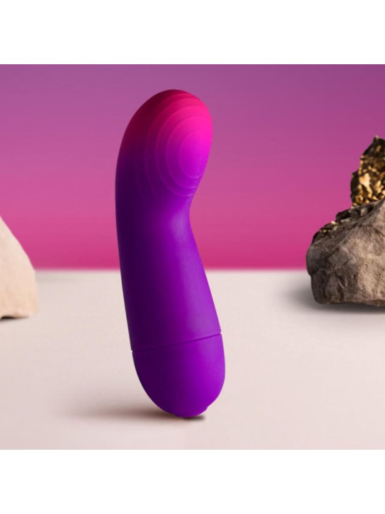 ROCKS OFF GLOW GIRL VIBE VIBRADOR G SPOT DISCRETO MORADO