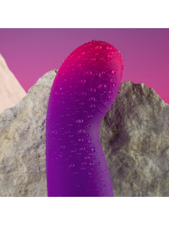 ROCKS OFF GLOW GIRL VIBE VIBRADOR G SPOT DISCRETO MORADO