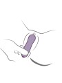 ROCKS OFF GLOW GIRL VIBE VIBRADOR G SPOT DISCRETO MORADO