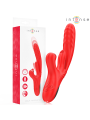 INTENSE ROSALIA VIBRADOR MULTIFUNCION 3 EN 1 ROJO