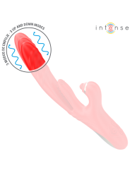 INTENSE ROSALIA VIBRADOR MULTIFUNCION 3 EN 1 ROJO
