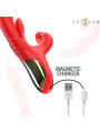 INTENSE ROSALIA VIBRADOR MULTIFUNCION 3 EN 1 ROJO