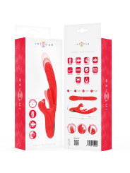 INTENSE ROSALIA VIBRADOR MULTIFUNCION 3 EN 1 ROJO