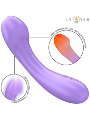 INTENSE BECKY VIBRADOR 19 CM CALENTABLE 7 VIBRACIONES MORADO