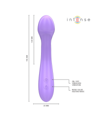 INTENSE BECKY VIBRADOR 19 CM CALENTABLE 7 VIBRACIONES MORADO