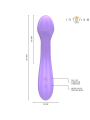 INTENSE BECKY VIBRADOR 19 CM CALENTABLE 7 VIBRACIONES MORADO