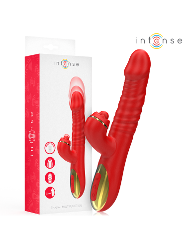 INTENSE THALIA VIBRACION EMPUJE ESTIMULACION ROJO
