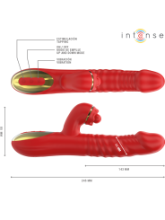 INTENSE THALIA VIBRACION EMPUJE ESTIMULACION ROJO