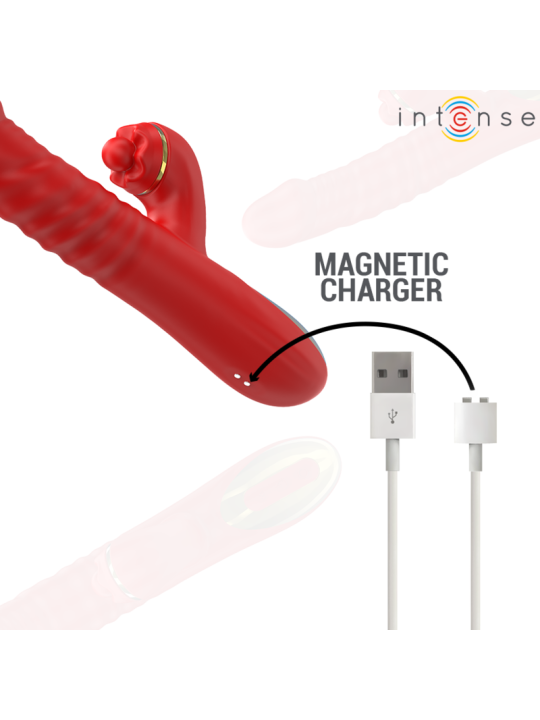 INTENSE THALIA VIBRACION EMPUJE ESTIMULACION ROJO