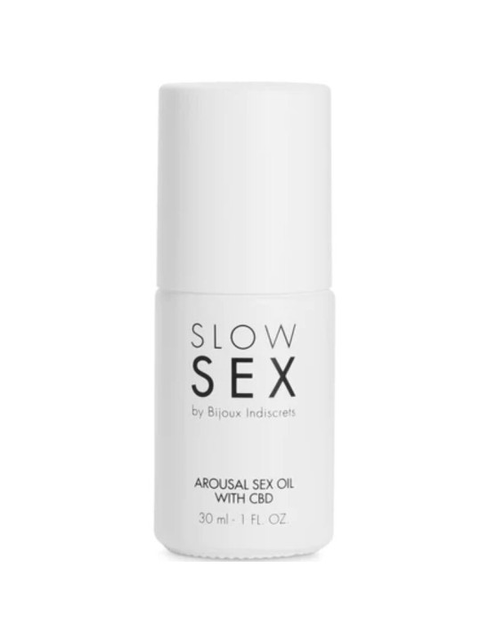 BIJOUX SLOW SEX ACEITE DE MASAJE SEXUAL CON CBD 30 ML