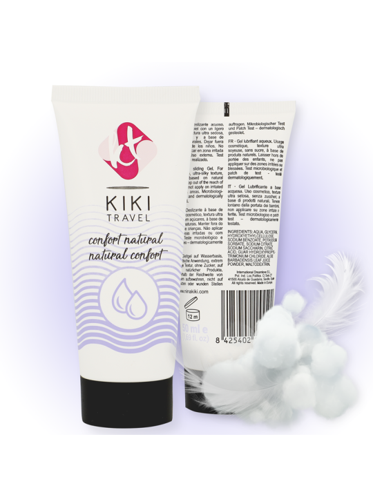 KIKI TRAVEL GEL DESLIZANTE NATURAL CONFORT 50 ML