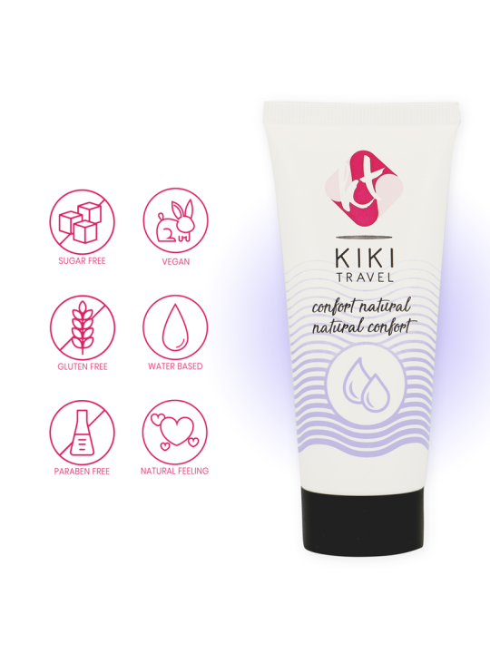 KIKI TRAVEL GEL DESLIZANTE NATURAL CONFORT 50 ML