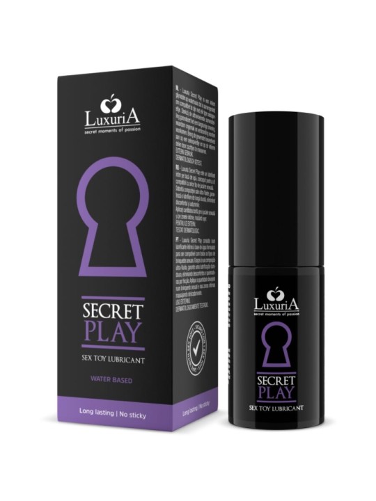 INTIMATELINE LUXURIA LUBRICANTE PARA JUGUETES SECRET PLAY 30 ML