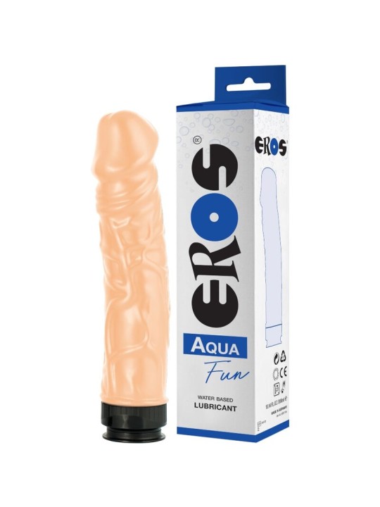 EROS AQUA FUN DILDO CON LUBRICANTE BASE AGUA